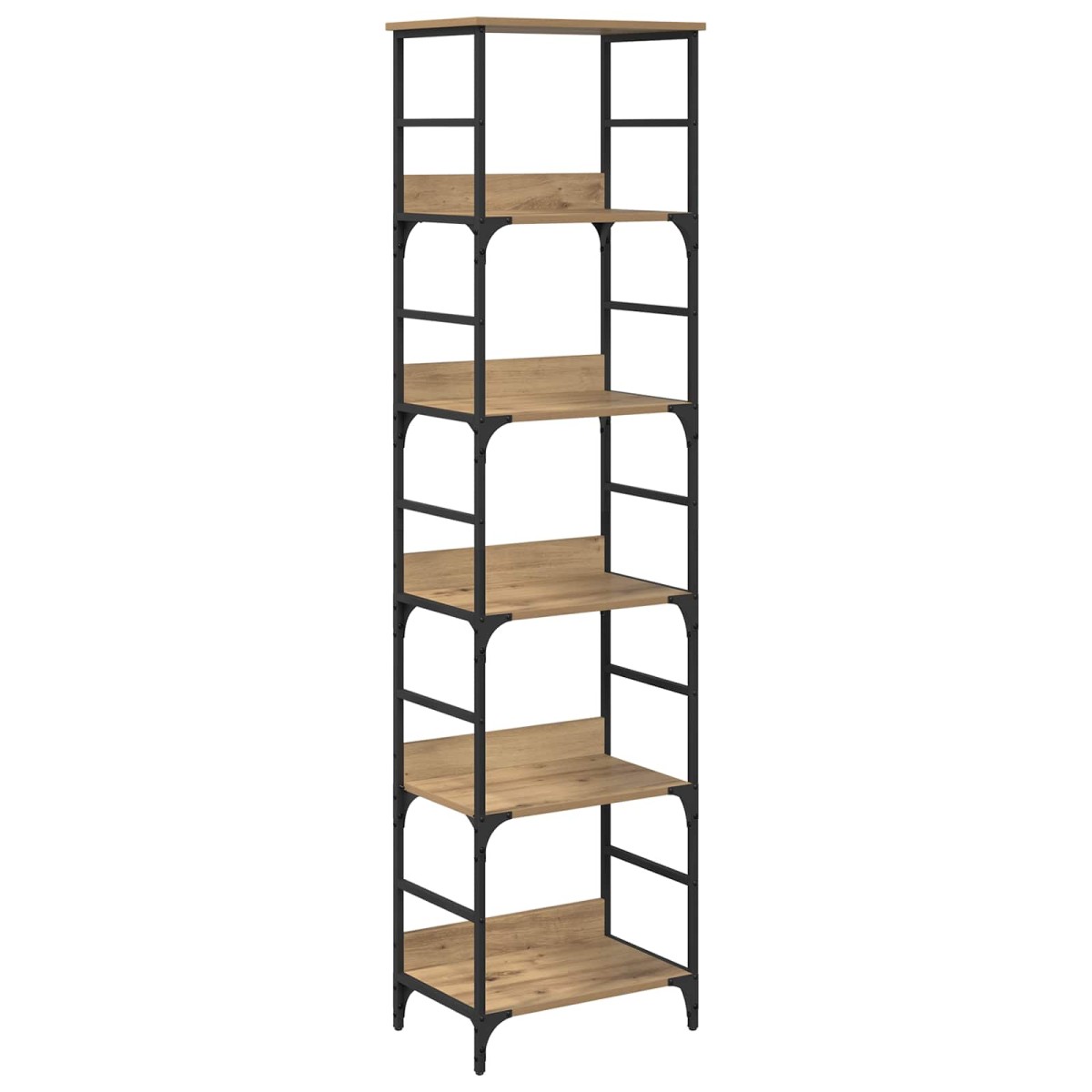 vidaXL Ράφι Βιβλίων 5 επιπέδων 50 x 33 x 188,5 εκ Επεξεργασμένο Ξύλο