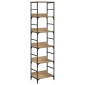 vidaXL Ράφι Βιβλίων 5 επιπέδων 50 x 33 x 188,5 εκ Επεξεργασμένο Ξύλο