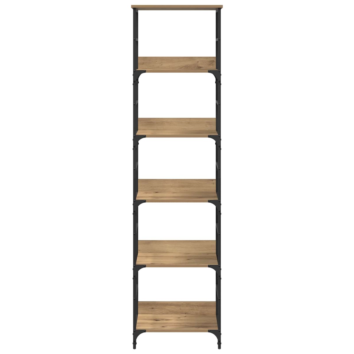 vidaXL Ράφι Βιβλίων 5 επιπέδων 50 x 33 x 188,5 εκ Επεξεργασμένο Ξύλο