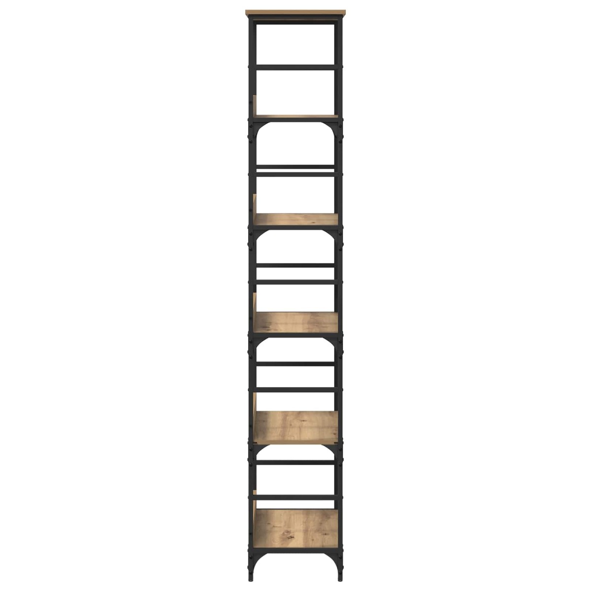 vidaXL Ράφι Βιβλίων 5 επιπέδων 50 x 33 x 188,5 εκ Επεξεργασμένο Ξύλο