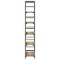 vidaXL Ράφι Βιβλίων 5 επιπέδων 50 x 33 x 188,5 εκ Επεξεργασμένο Ξύλο
