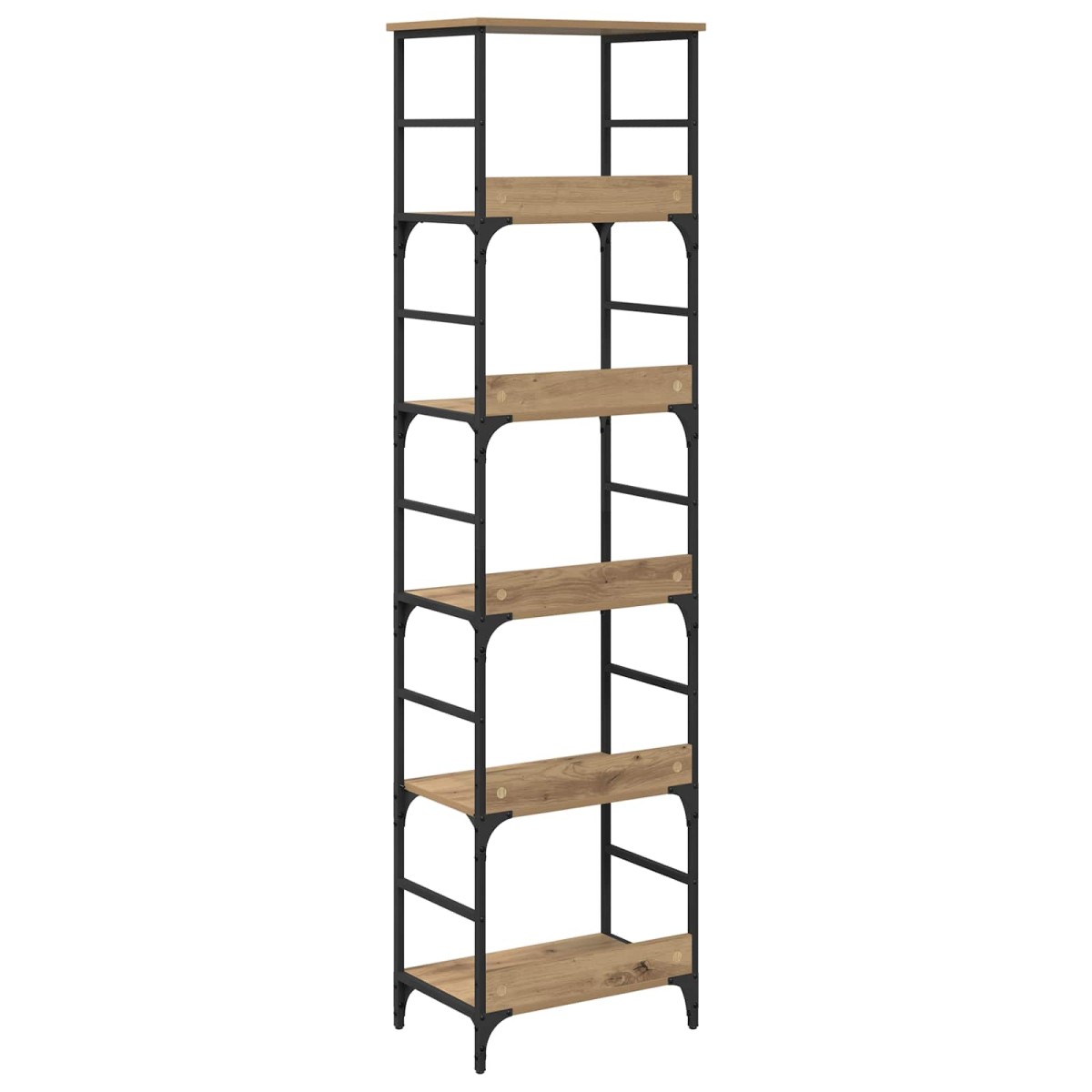 vidaXL Ράφι Βιβλίων 5 επιπέδων 50 x 33 x 188,5 εκ Επεξεργασμένο Ξύλο