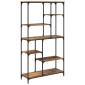vidaXL Ράφι Βιβλίων 5 επίπεδα 99 x 35,5 x 176 cm Επεξεργασμένο Ξύλο