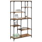 vidaXL Ράφι Βιβλίων 5 επίπεδα 99 x 35,5 x 176 cm Επεξεργασμένο Ξύλο