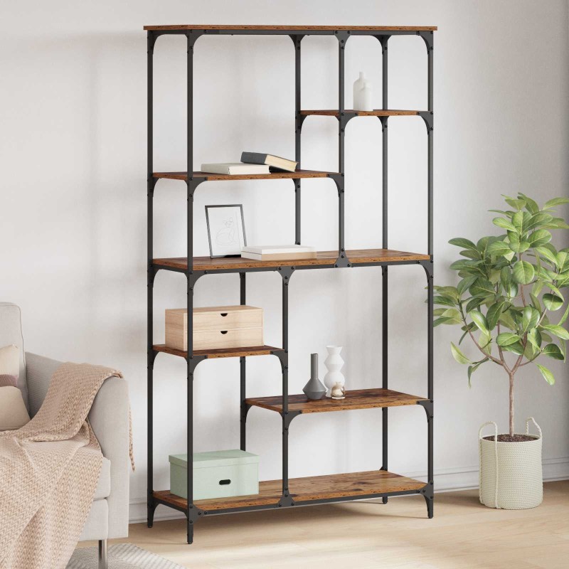 vidaXL Ράφι Βιβλίων 5 επίπεδα 99 x 35,5 x 176 cm Επεξεργασμένο Ξύλο
