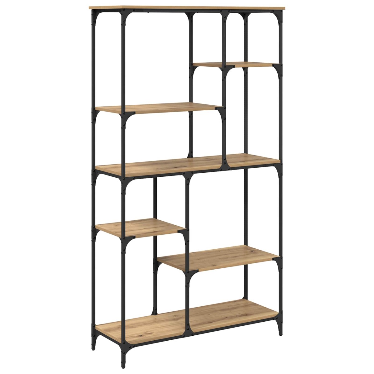 vidaXL Ράφι Βιβλίων 5 επίπεδα 99 x 35,5 x 176 cm Επεξεργασμένο Ξύλο