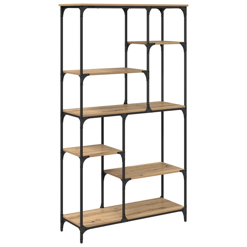 vidaXL Ράφι Βιβλίων 5 επίπεδα 99 x 35,5 x 176 cm Επεξεργασμένο Ξύλο