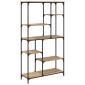 vidaXL Ράφι Βιβλίων 5 επίπεδα 99 x 35,5 x 176 cm Επεξεργασμένο Ξύλο