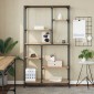 vidaXL Ράφι Βιβλίων 5 επίπεδα 99 x 35,5 x 176 cm Επεξεργασμένο Ξύλο