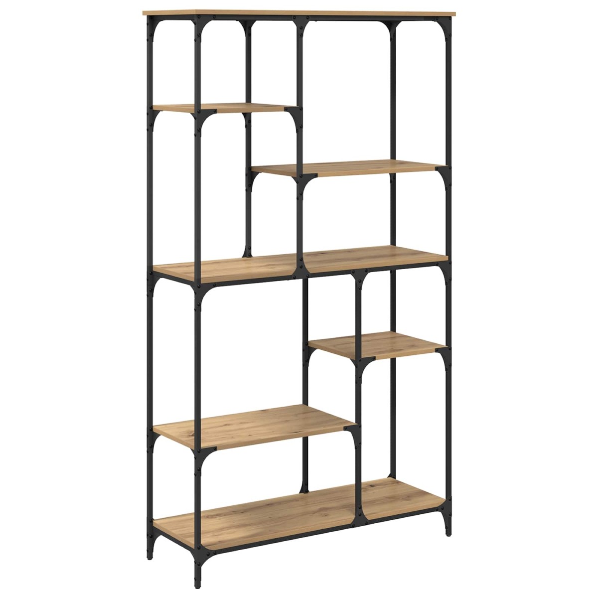 vidaXL Ράφι Βιβλίων 5 επίπεδα 99 x 35,5 x 176 cm Επεξεργασμένο Ξύλο