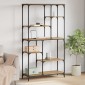 vidaXL Ράφι Βιβλίων 5 επίπεδα 99 x 35,5 x 176 cm Επεξεργασμένο Ξύλο