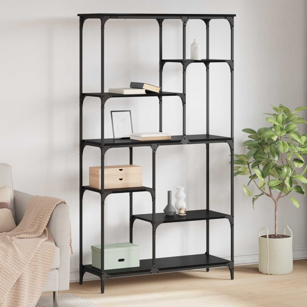 vidaXL Ράφι Βιβλίων 5 επίπεδα 99 x 35,5 x 176 cm Επεξεργασμένο Ξύλο