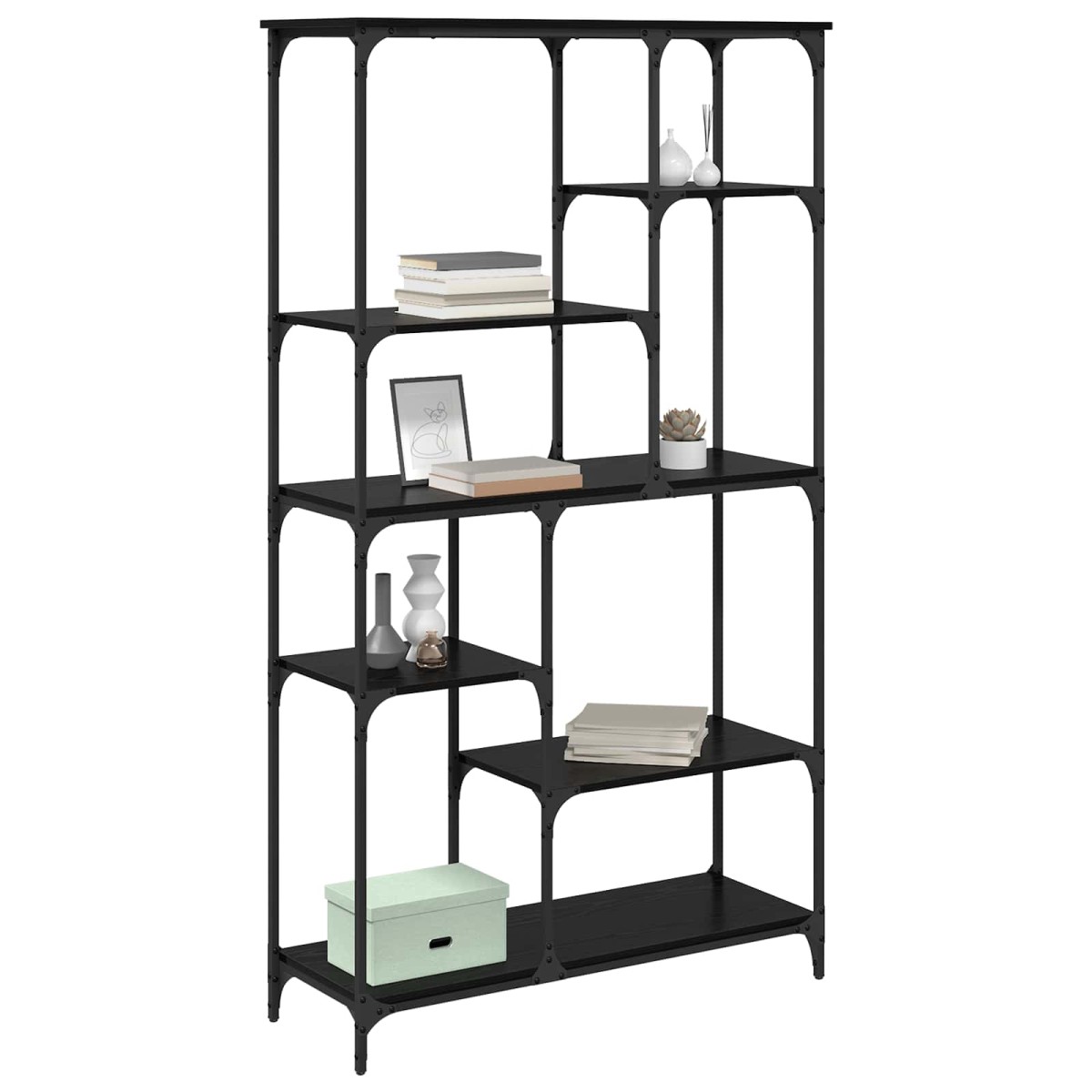 vidaXL Ράφι Βιβλίων 5 επίπεδα 99 x 35,5 x 176 cm Επεξεργασμένο Ξύλο
