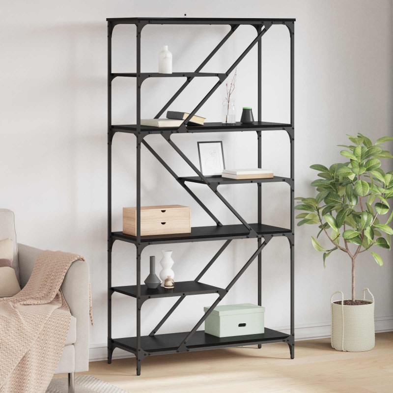vidaXL Ράφι Βιβλίων 9 επίπεδα 91 x 36 x 176 εκ Επεξεργασμένο Ξύλο