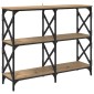 vidaXL Τραπέζι κονσόλας Artisan Oak 100 x 28 x 80,5 εκ.