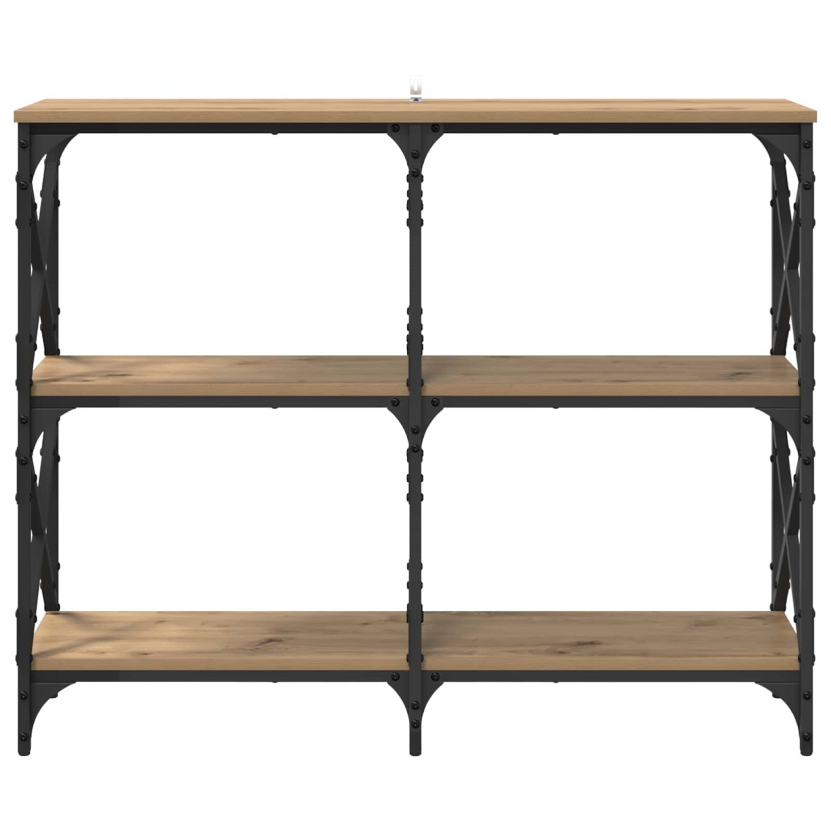 vidaXL Τραπέζι κονσόλας Artisan Oak 100 x 28 x 80,5 εκ.