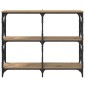 vidaXL Τραπέζι κονσόλας Artisan Oak 100 x 28 x 80,5 εκ.