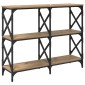 vidaXL Τραπέζι κονσόλας Artisan Oak 100 x 28 x 80,5 εκ.