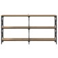 vidaXL Τραπέζι κονσόλας Artisan Oak 156 x 28 x 80,5 εκ.