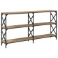 vidaXL Τραπέζι κονσόλας Artisan Oak 156 x 28 x 80,5 εκ.