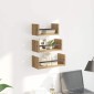 vidaXL Σετ ραφιών τοίχου 3 τμχ. Artisan Oak 40x16x14εκ.
