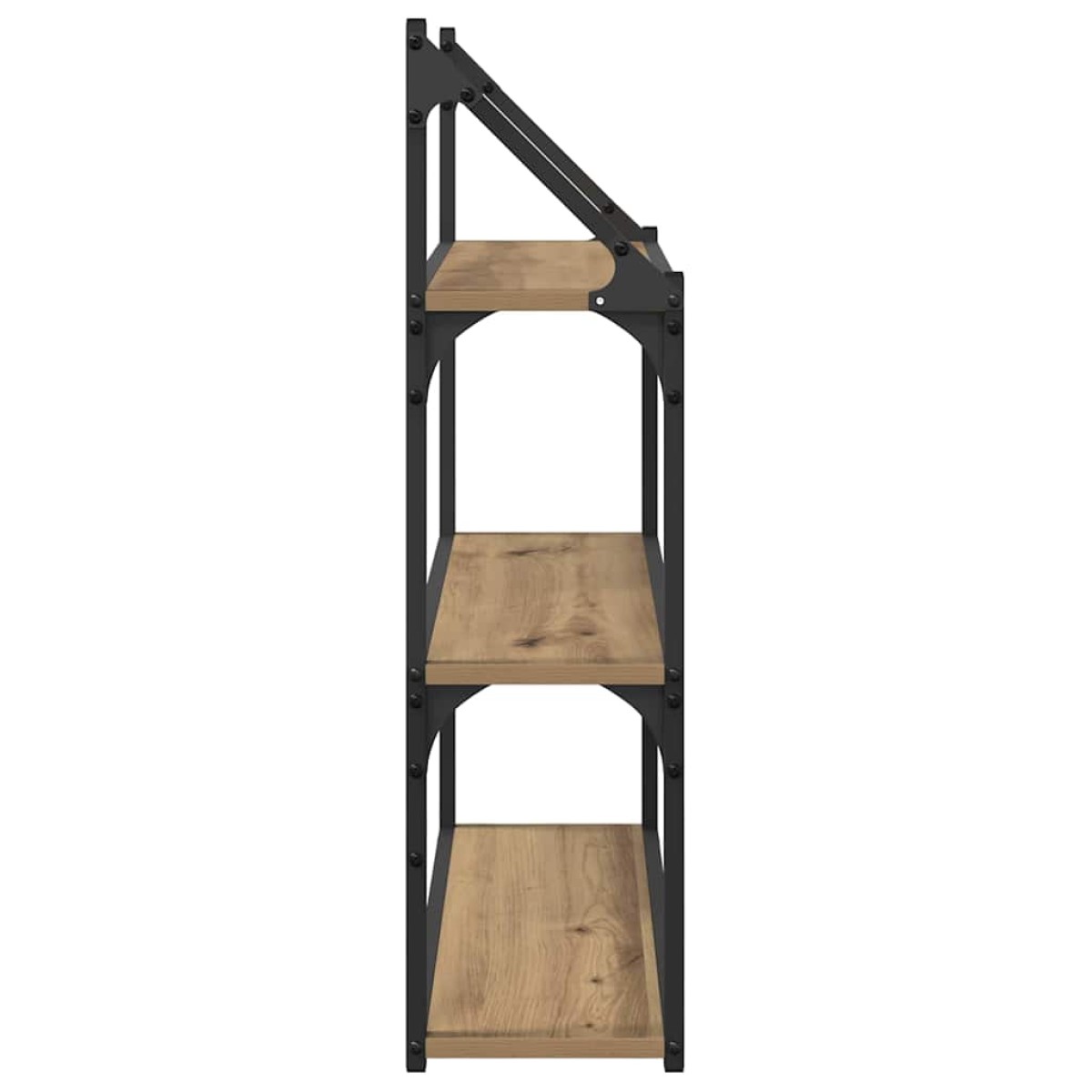 vidaXL Ράφι Τοίχου Επιτοίχιο Artisan Oak 60 x 21 x 78,5 cm