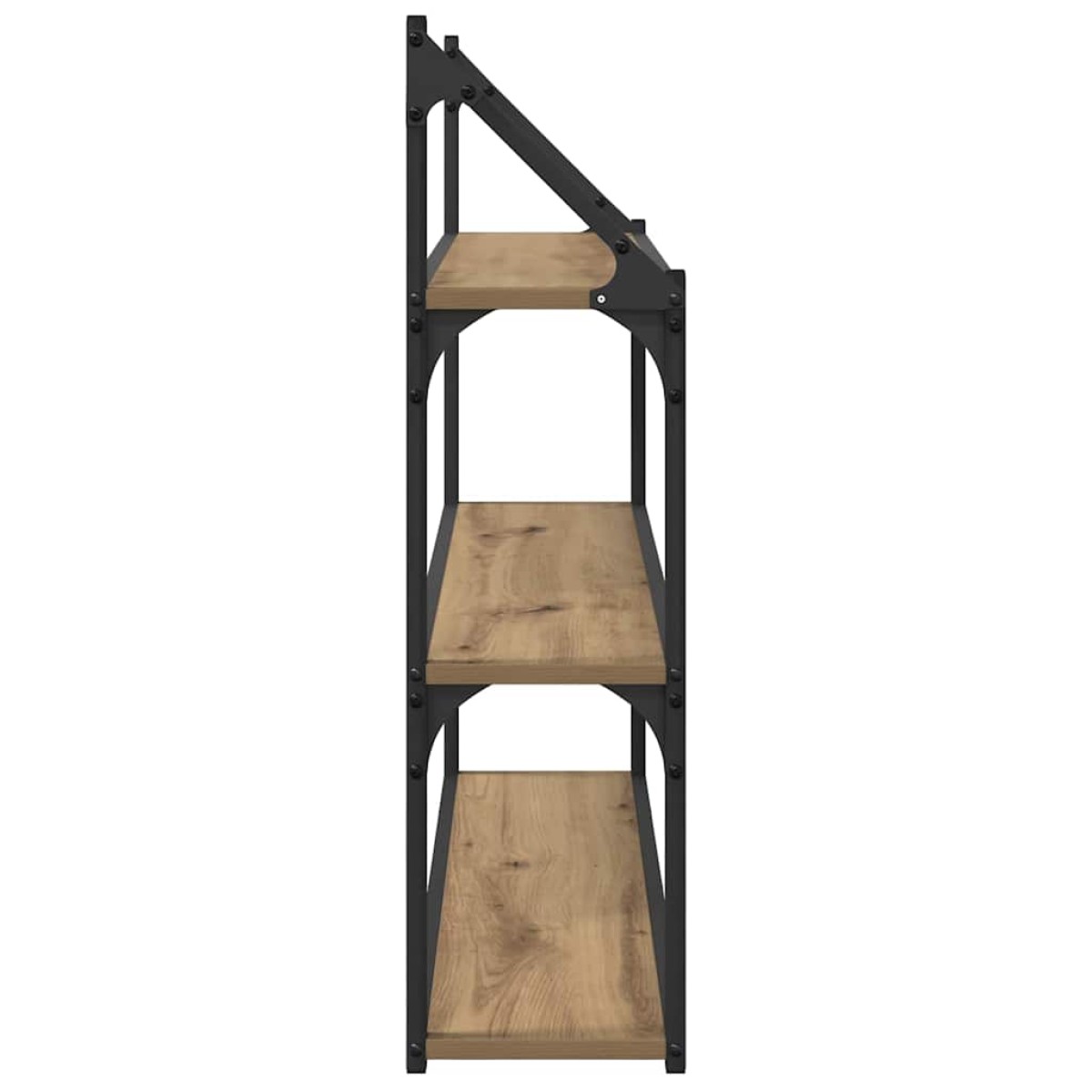 vidaXL Ράφι Τοίχου Επιτοίχιο Artisan Oak 80 x 21 x 78,5 cm