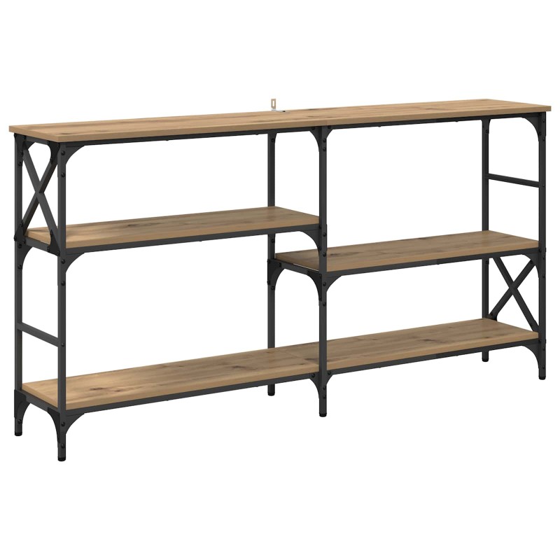 vidaXL Τραπέζι κονσόλας Artisan Oak 150 x 29 x 76,5 εκ