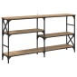 vidaXL Τραπέζι κονσόλας Artisan Oak 150 x 29 x 76,5 εκ