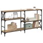 vidaXL Τραπέζι κονσόλας Artisan Oak 150 x 29 x 76,5 εκ