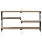 vidaXL Τραπέζι κονσόλας Artisan Oak 150 x 29 x 76,5 εκ