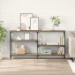 vidaXL Τραπέζι κονσόλας Artisan Oak 150 x 29 x 76,5 εκ