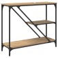 vidaXL Τραπέζι κονσόλας Artisan Oak 88,5 x 30 x 75 εκ.
