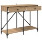 vidaXL Τραπέζι κονσόλας Artisan Oak 100 x 39 x 78,5 εκ