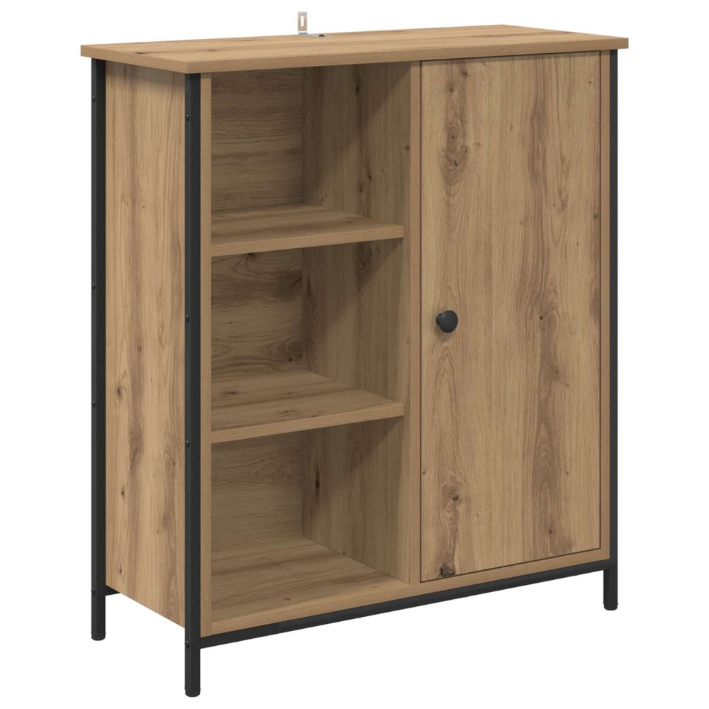 vidaXL Πλαϊνό γραφείο Artisan Oak 70 x 30 x 80 εκ. Επεξεργασμένο Ξύλο