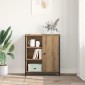 vidaXL Πλαϊνό γραφείο Artisan Oak 70 x 30 x 80 εκ. Επεξεργασμένο Ξύλο
