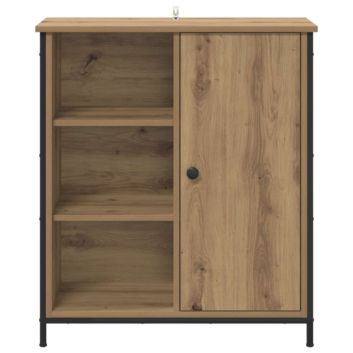 vidaXL Πλαϊνό γραφείο Artisan Oak 70 x 30 x 80 εκ. Επεξεργασμένο Ξύλο