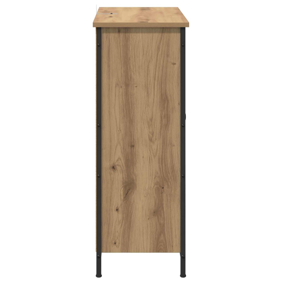 vidaXL Πλαϊνό γραφείο Artisan Oak 70 x 30 x 80 εκ. Επεξεργασμένο Ξύλο