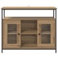 vidaXL Πλαϊνό γραφείο Artisan Oak 100 x 35 x 80 εκ. Επεξεργασμένο Ξύλο