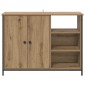 vidaXL Πλαϊνό γραφείο Artisan Oak 100 x 33 x 75 εκ Επεξεργασμένο Ξύλο