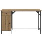 vidaXL Γραφείο Υπολογιστή Artisan Oak 131 x 48 x 75 εκ.