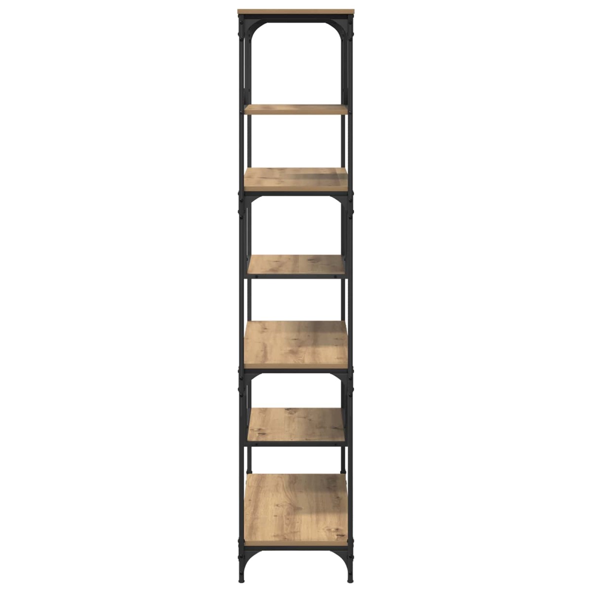 vidaXL Βιβλιοθήκη 6 επιπέδων 81 x 36 x 176 εκ Επεξεργασμένο Ξύλο
