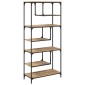 vidaXL Βιβλιοθήκη 6 επιπέδων 81 x 36 x 176 εκ Επεξεργασμένο Ξύλο