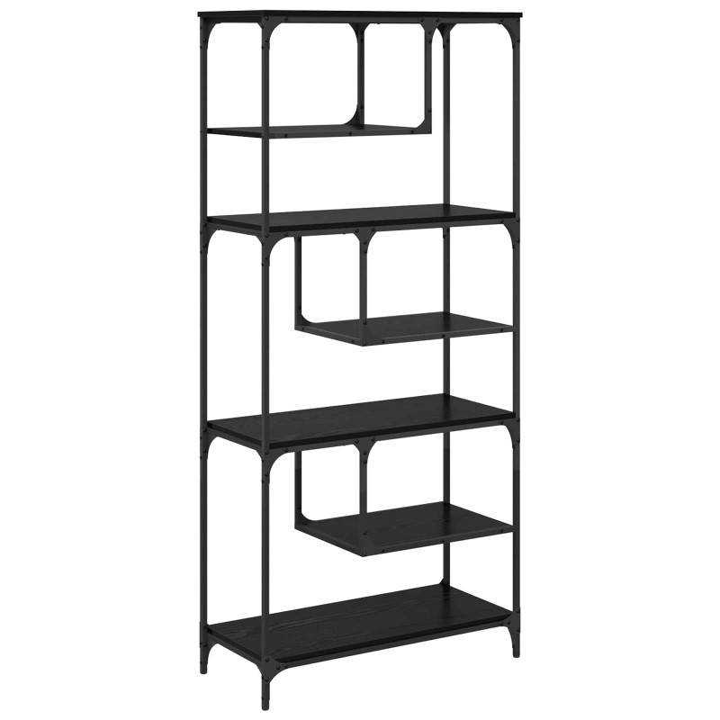 vidaXL Βιβλιοθήκη 6 επιπέδων 81 x 36 x 176 εκ Επεξεργασμένο Ξύλο