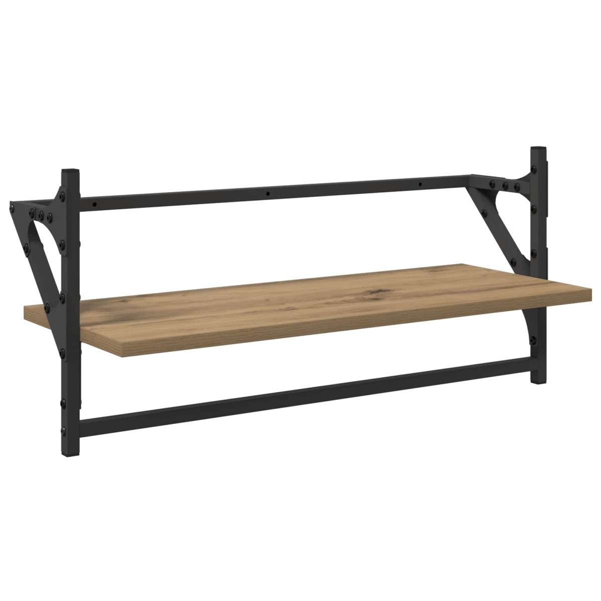 vidaXL Σετ ραφιών τοίχου Επιτοίχιο 6 τμχ. Artisan Oak 100 x 25 x 30 cm