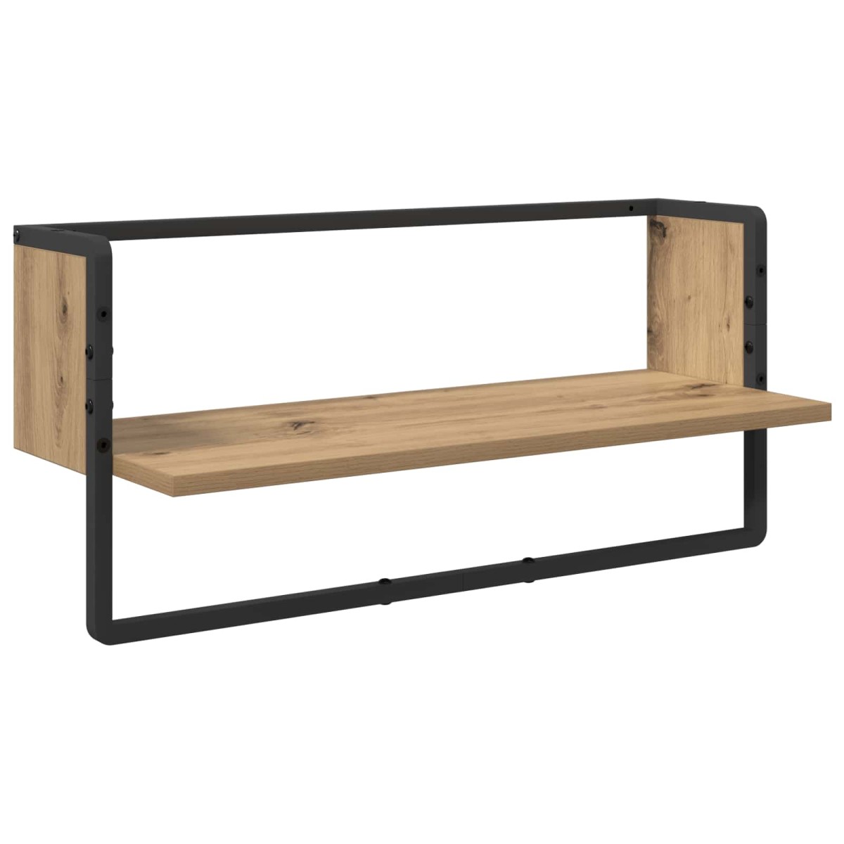 vidaXL Σετ ραφιών τοίχου Επιτοίχιο 6 τμχ. Artisan Oak 100 x 25 x 30 cm
