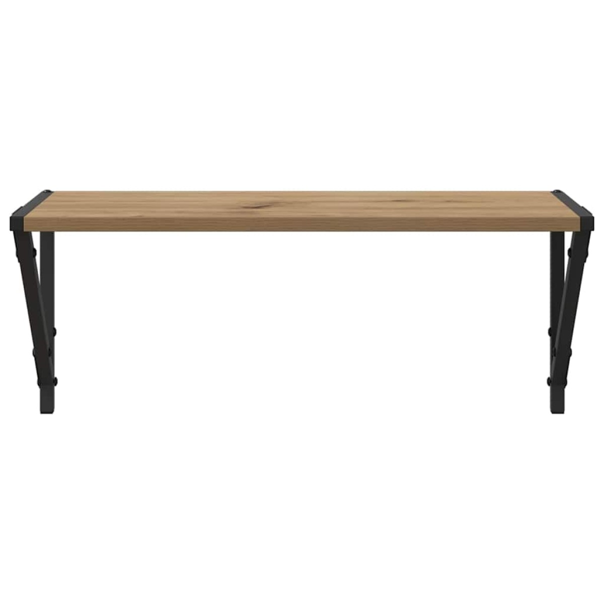 vidaXL Ράφια Τοίχου Επιτοίχιο 2 τμχ. Artisan Oak 60 x 25 x 25,5 cm