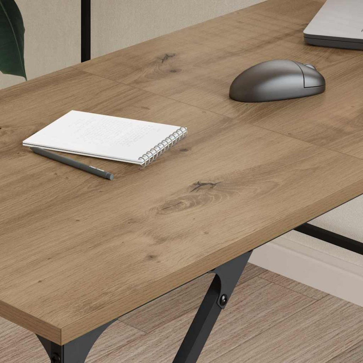 vidaXL Γραφείο Artisan Oak Επεξεργασμένο Ξύλο 149 x 149 x 75 εκ.