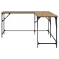 vidaXL Γραφείο Artisan Oak Επεξεργασμένο Ξύλο 149 x 149 x 75 εκ.