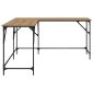 vidaXL Γραφείο Artisan Oak Επεξεργασμένο Ξύλο 149 x 149 x 75 εκ.
